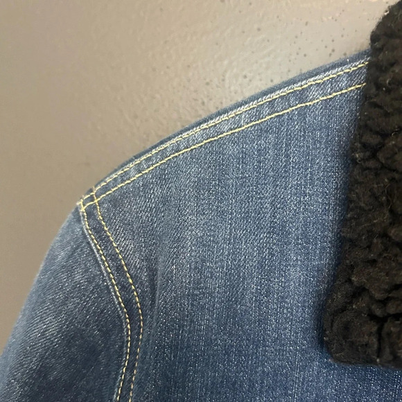 Lee Storm Rider vintage amazing black Sherpa insulated perfect women’s M mint!! - Picture 9 of 12